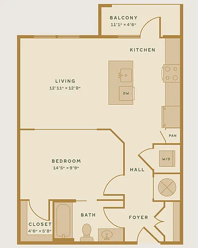 Floor plan Gatehouse