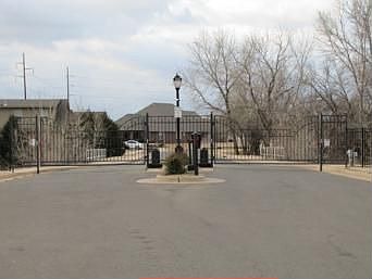 Gated entry to Sonoma Lake Subd