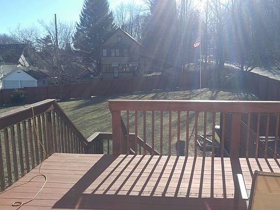 looking from deck