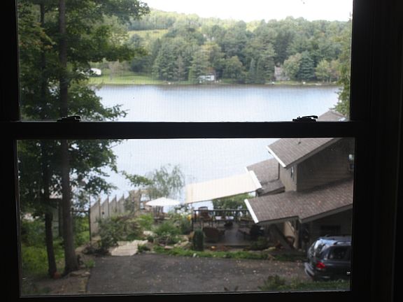 view from front window