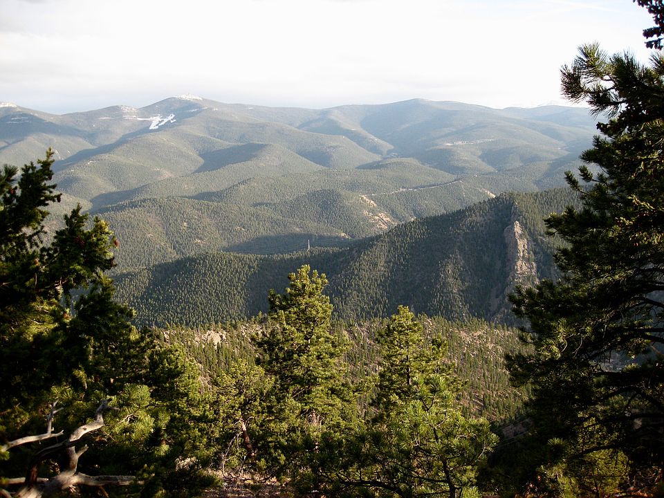 View from top of summit.