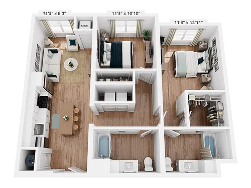 Floor plan B2H