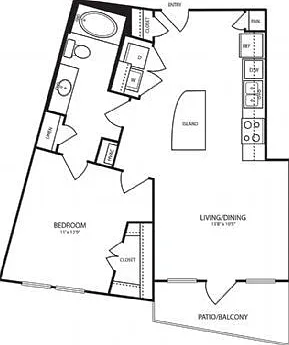 A6 floor plan Landmark On Lovers