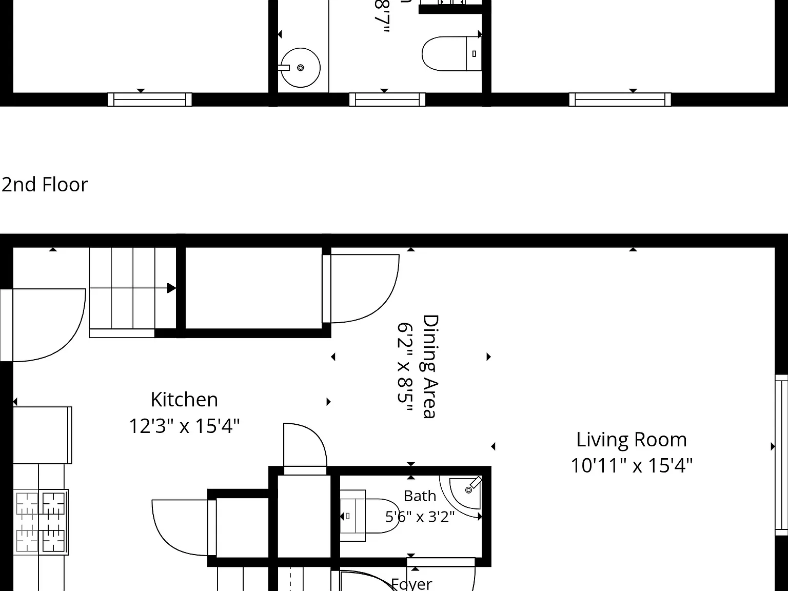 2 bed, 1.5 bath, 1000 sqft, $1,400 — Photo 2