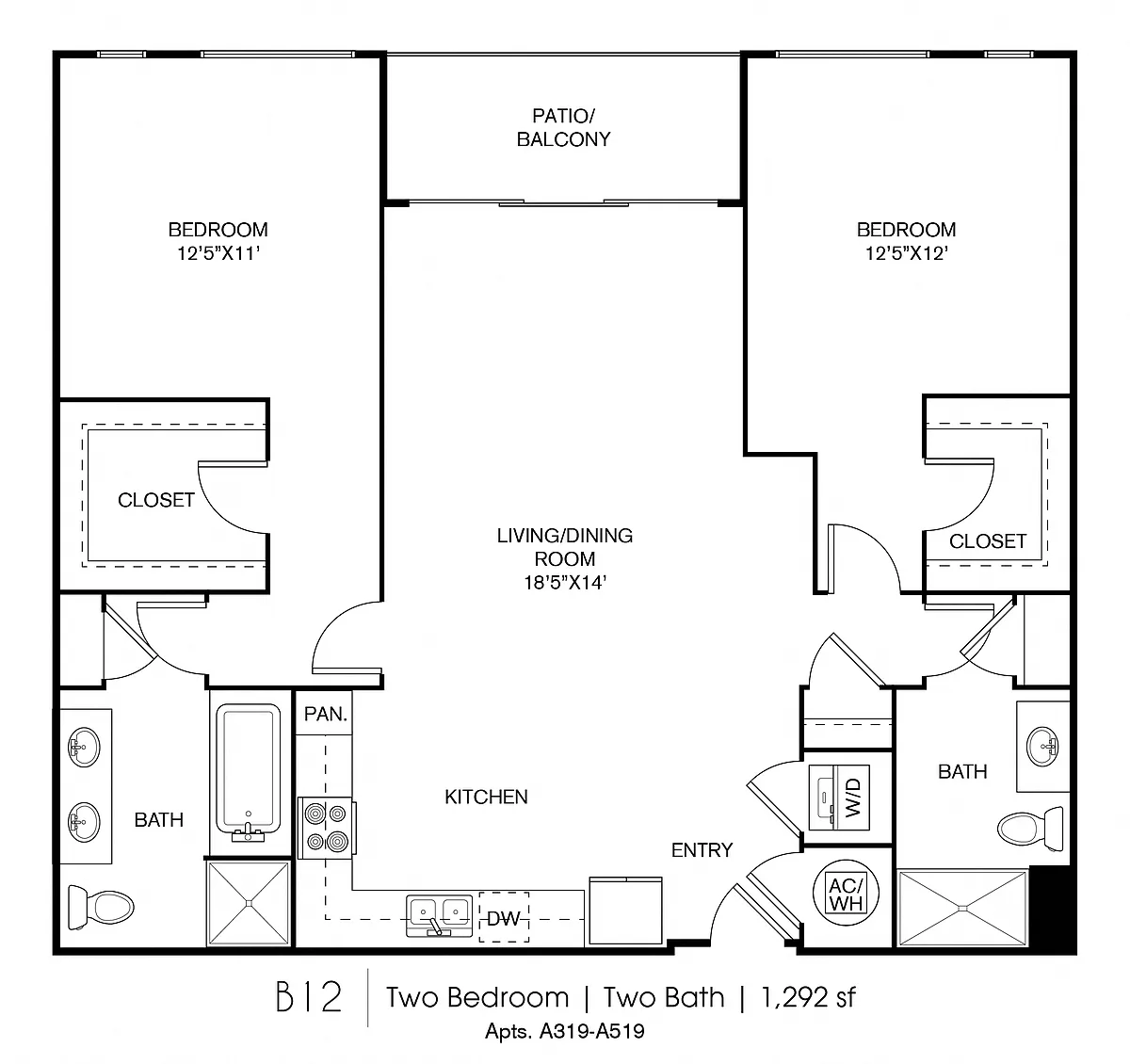 Floor plan B12