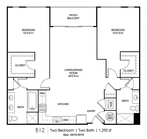 Floor plan B12