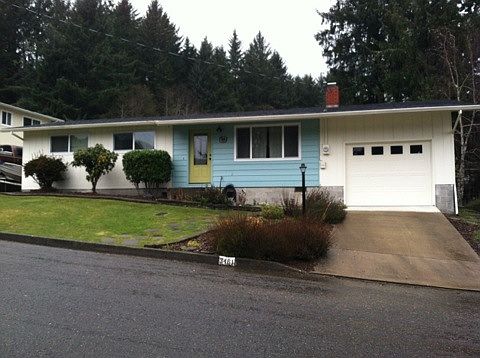 Front of the house