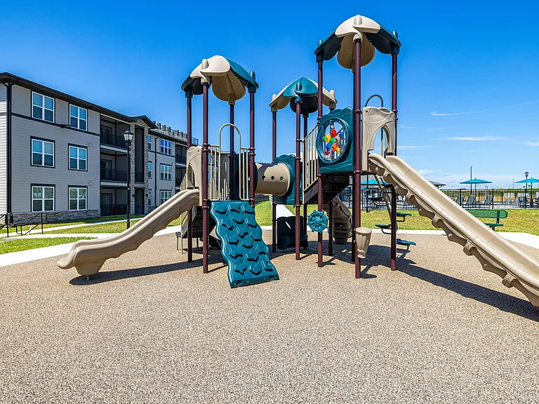 Community playground available to residents at The Groves at Lake Juliana