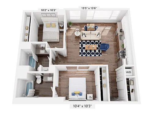 Floor plan B7
