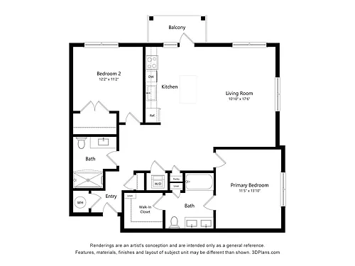 Floor plan B2