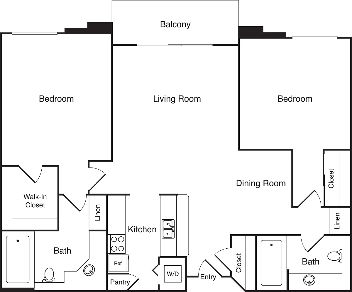 Floor plan Santa Monica