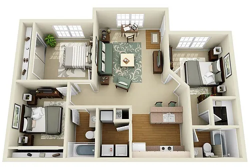 Floor plan C1