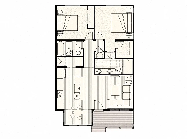 Floor plan B2