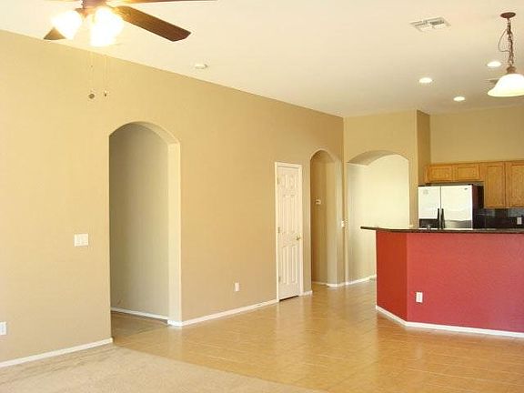 High ceilings and arched doorways