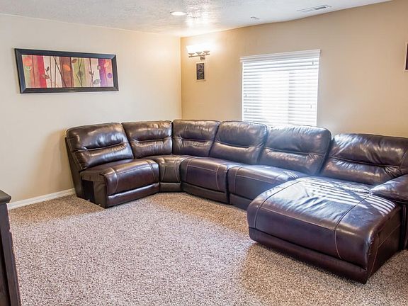 Large basement.