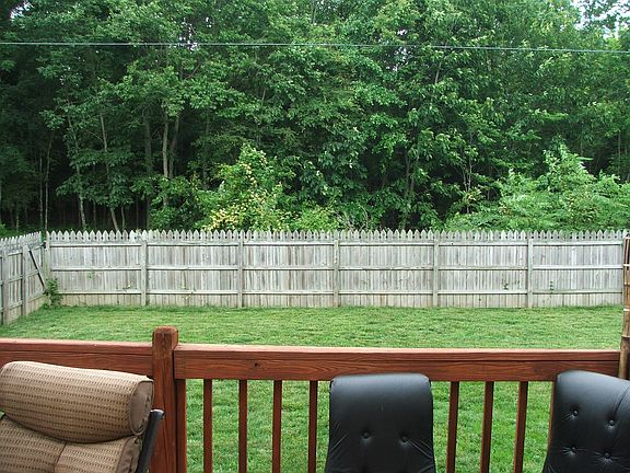 View from the deck in back.