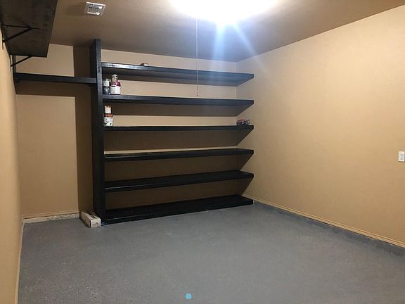 converted garage space to add to square footage