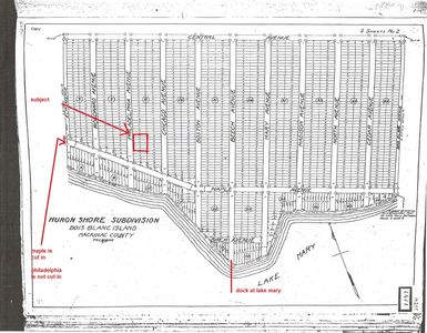 740-023-00 Philadelphia Ave, Pointe Aux Pins, MI, 49775