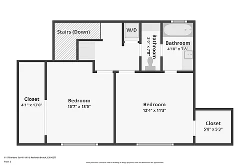 Floor plan 2 bed and 1and half bath Town House