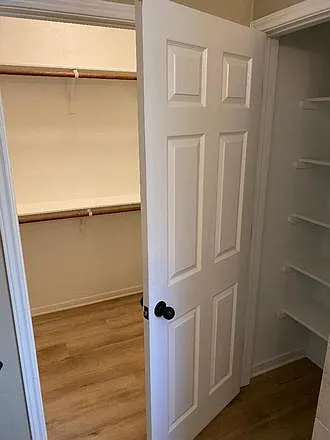 closet in main bedroom