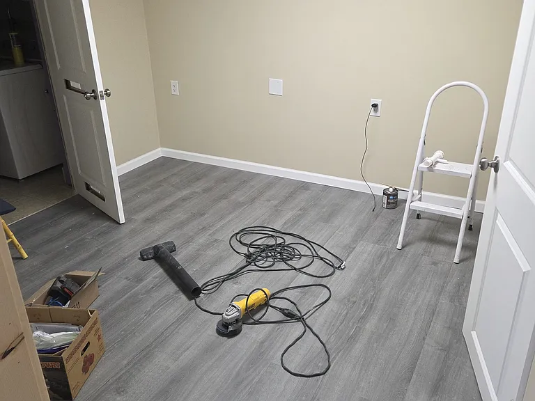 additional basement space for potential office space.