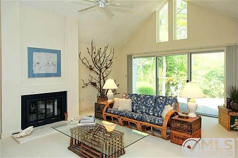 Bright Living Room with sliders to huge terrace
