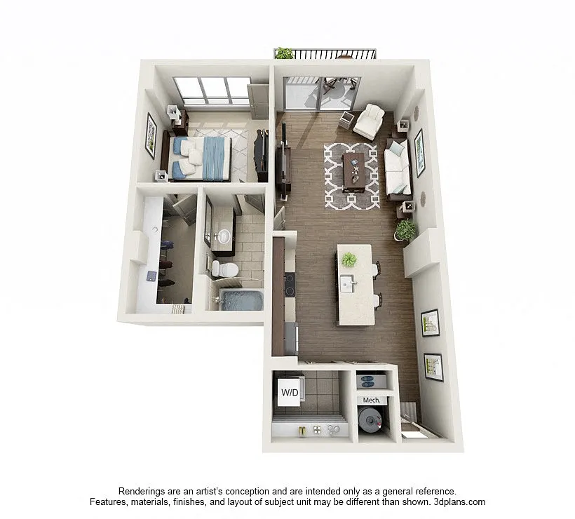 Floor plan A1G