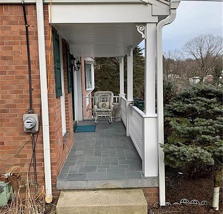 Beautiful front porch