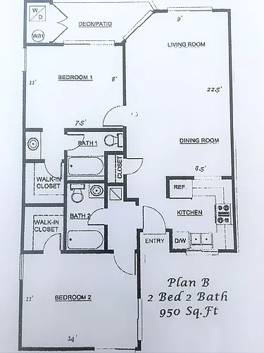 Floor plan Plan B