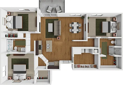 Floor plan Northern