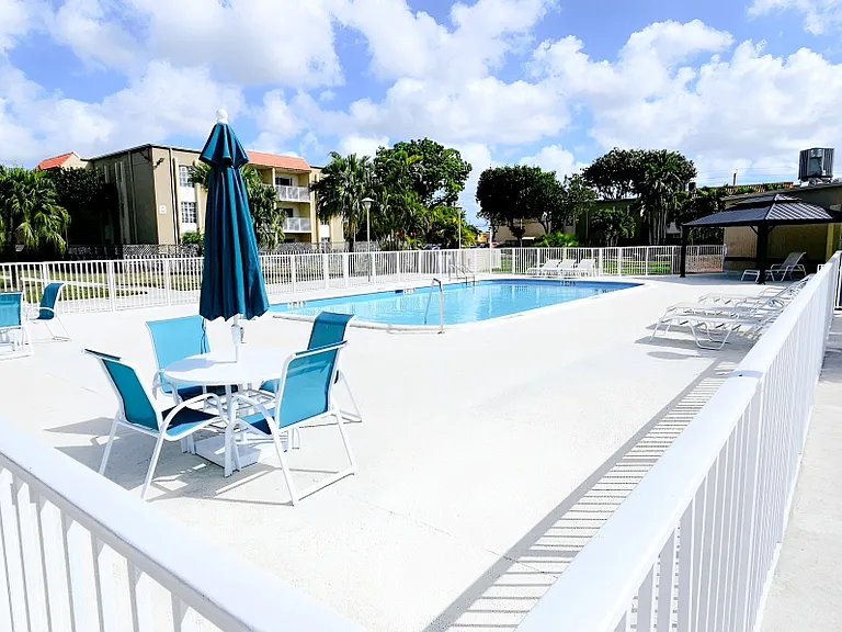 Balcony View Pool Area