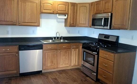 Updated kitchen with all new stainless appliances.