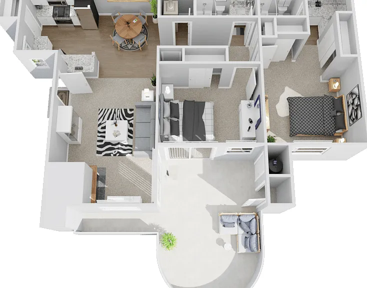 Plan B2 Floorplan Diagram