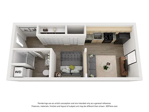Floor plan The Gatsby