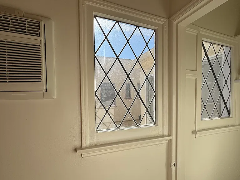 Living room window / closet