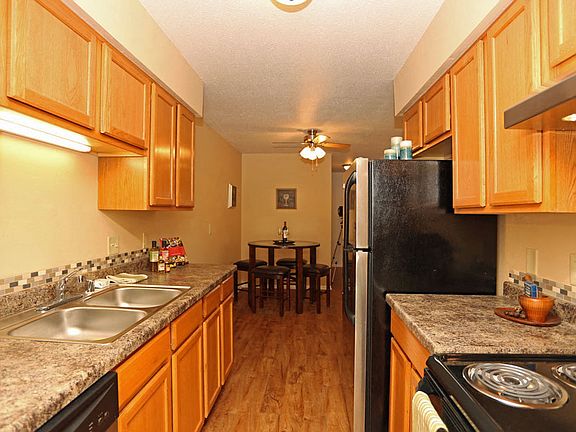 Kitchen with dishwasher available