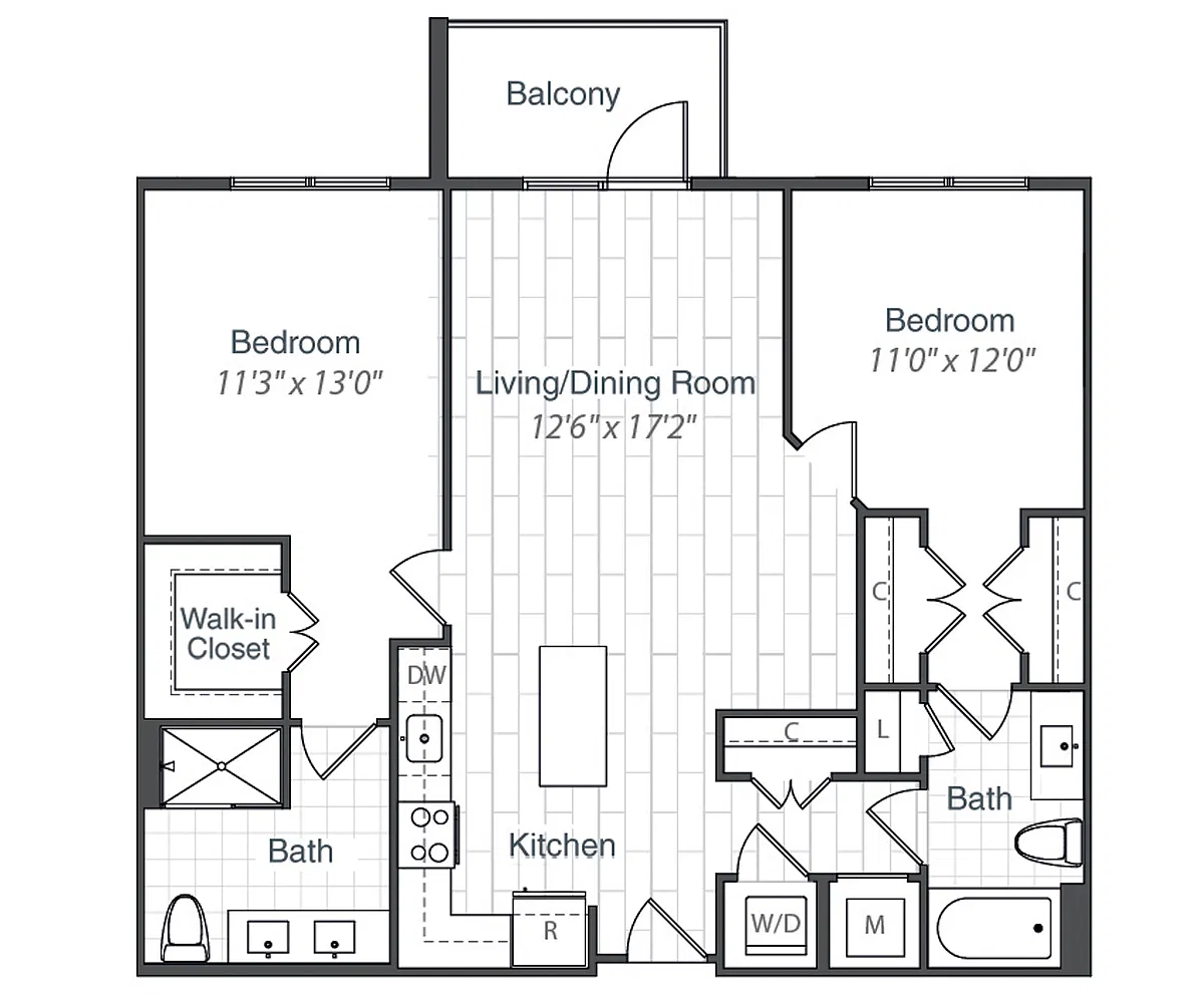Floor plan Furnished-f-B7-2-B731