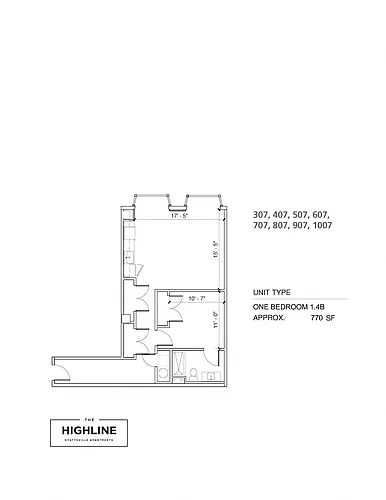 Floor plan Michelangelo