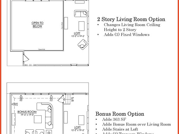 Available Options. Please see sales agent for additional costs associated with options