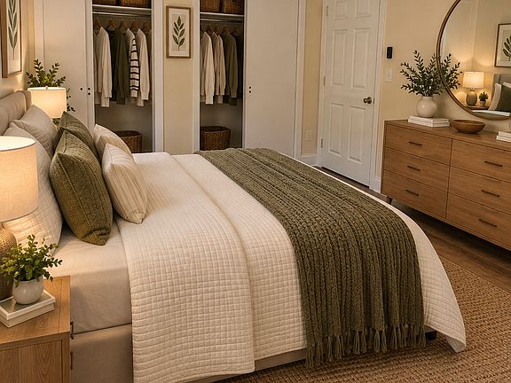 Bedroom (ai staged image 1