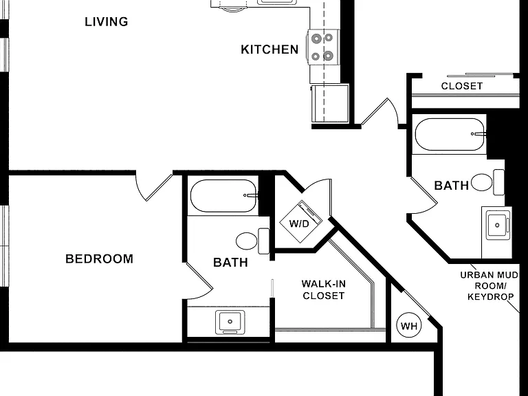 2 bed / 2 bath B2 1197 sf 2 bed / 2 bath B2 1197 sf