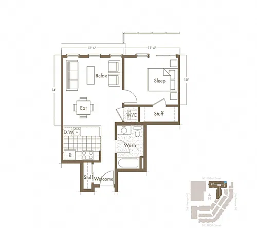 Floor plan A2