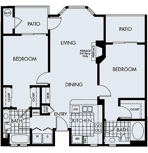 Floor plan Sycamore Bay Plan 2C