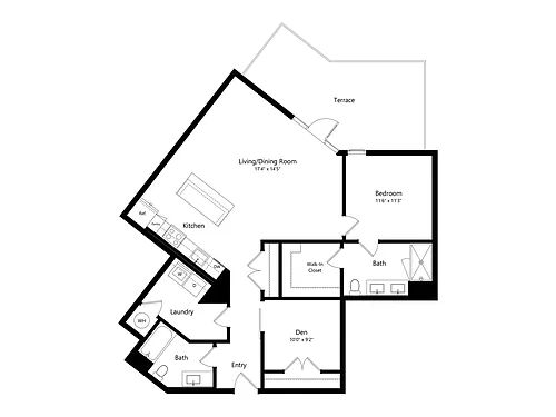 Floor plan B3