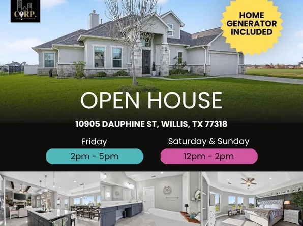 10905 Dauphine St, Willis, TX 77318