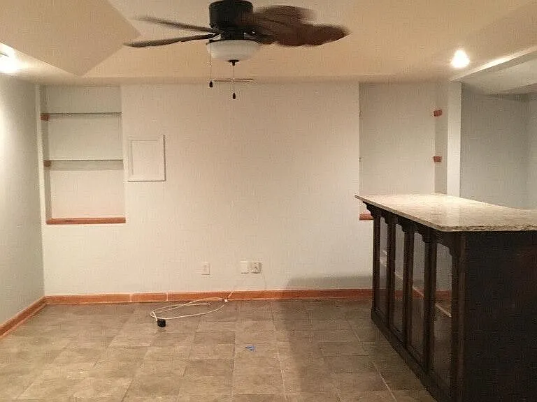 2nd Large Basement Room that was used for Entertainment.