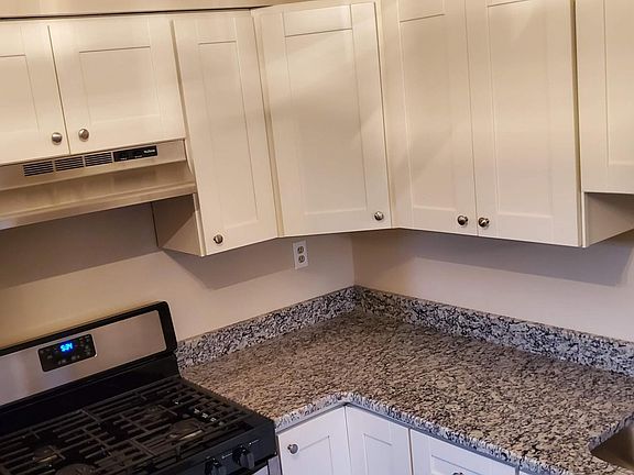 Gorgeous granite counters in totally remodeled kitchen