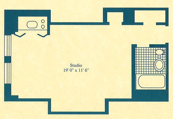 2nd image of 5 Tudor City Pl APT 1622