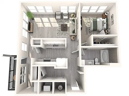 Floor plan A13