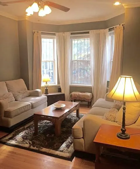 First Floor Living Room (Now painted grey)